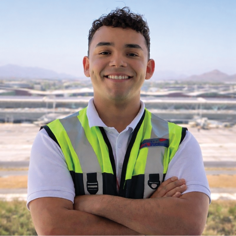 José Ignacio Moraga, Aeropuerto de Santiago, Chile